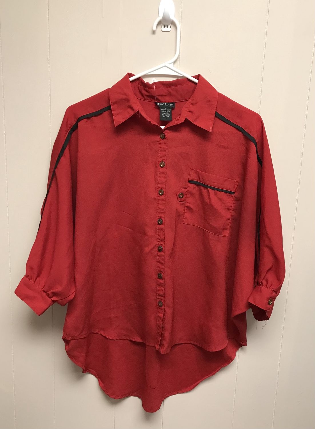 Women’s Blouse Red Size Small