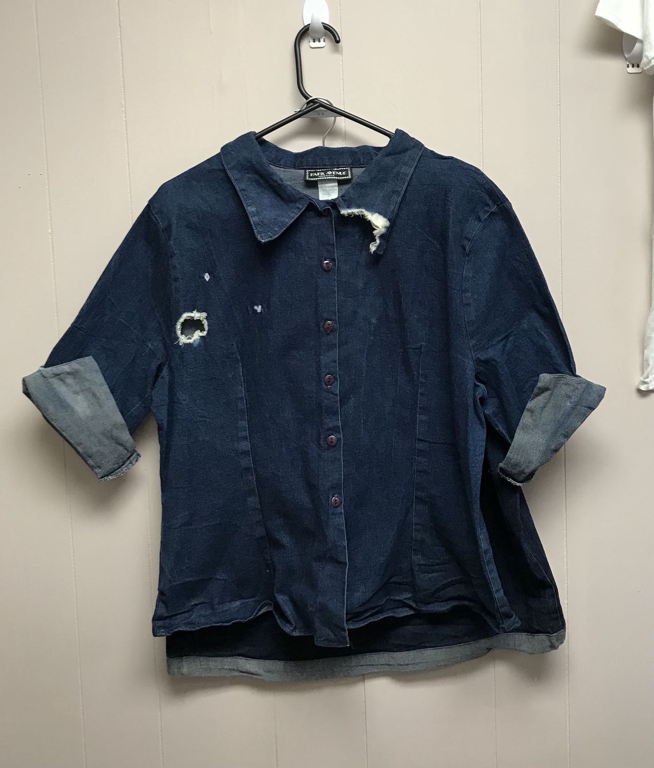 Jeans Skirt Set , Stretchy.Size 20