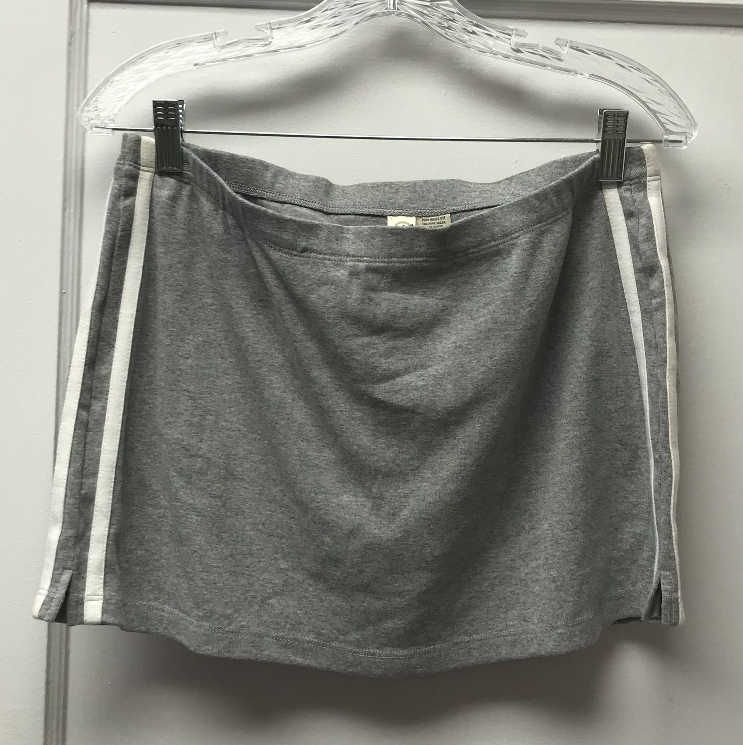 Girl’s Sports Skirt with Inner Brief Medium LARGE  Gray