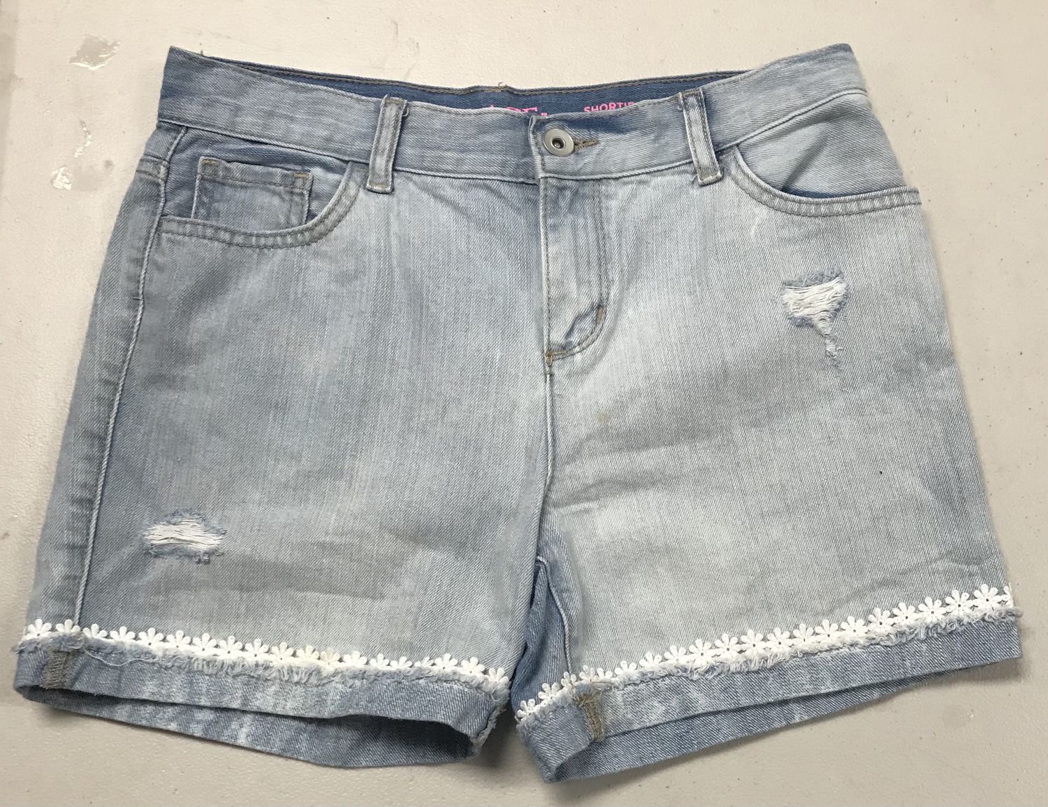 Jean Shorts For Children Size 14