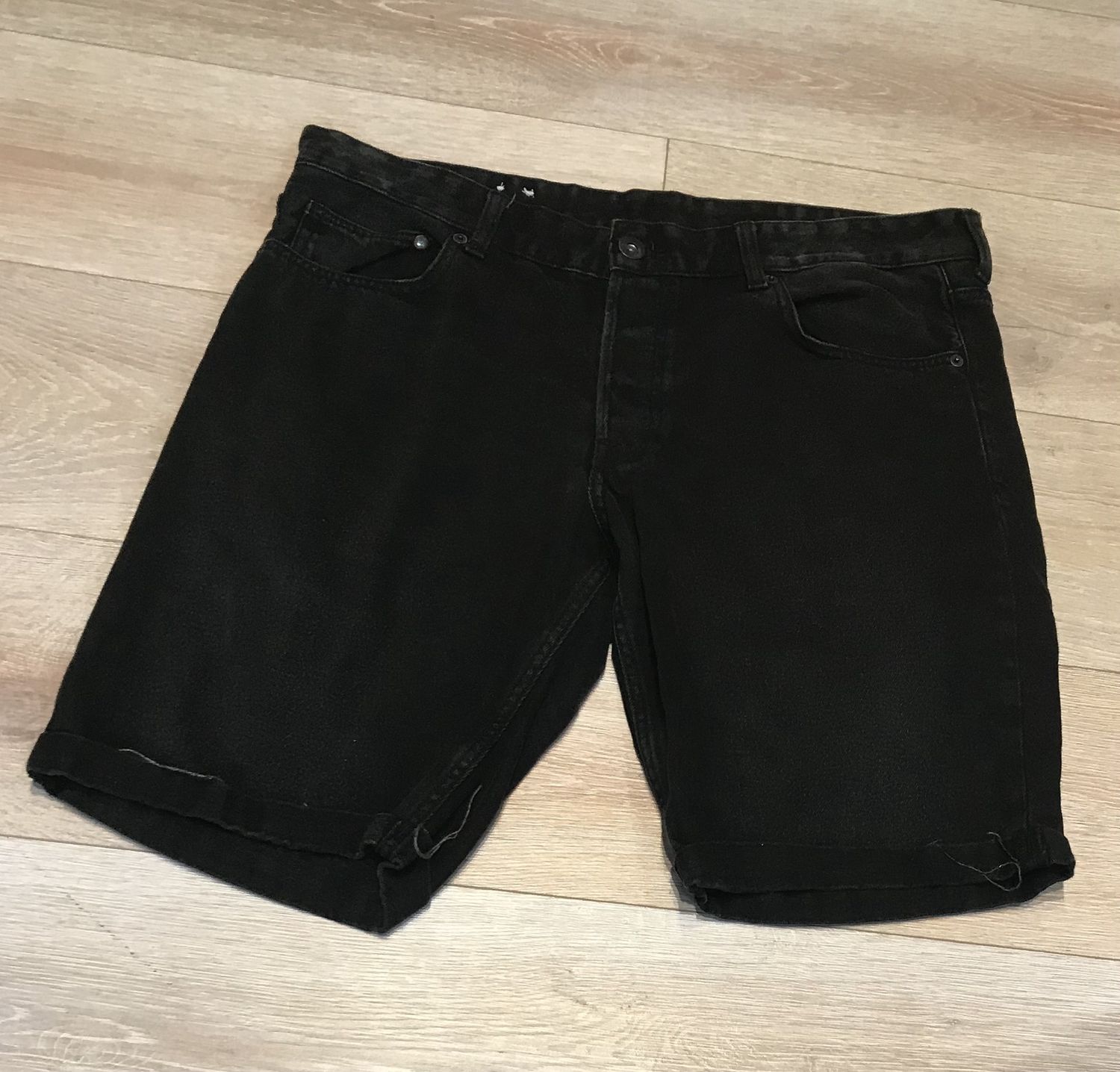 Men’s Shorts Low Waist 36 Black