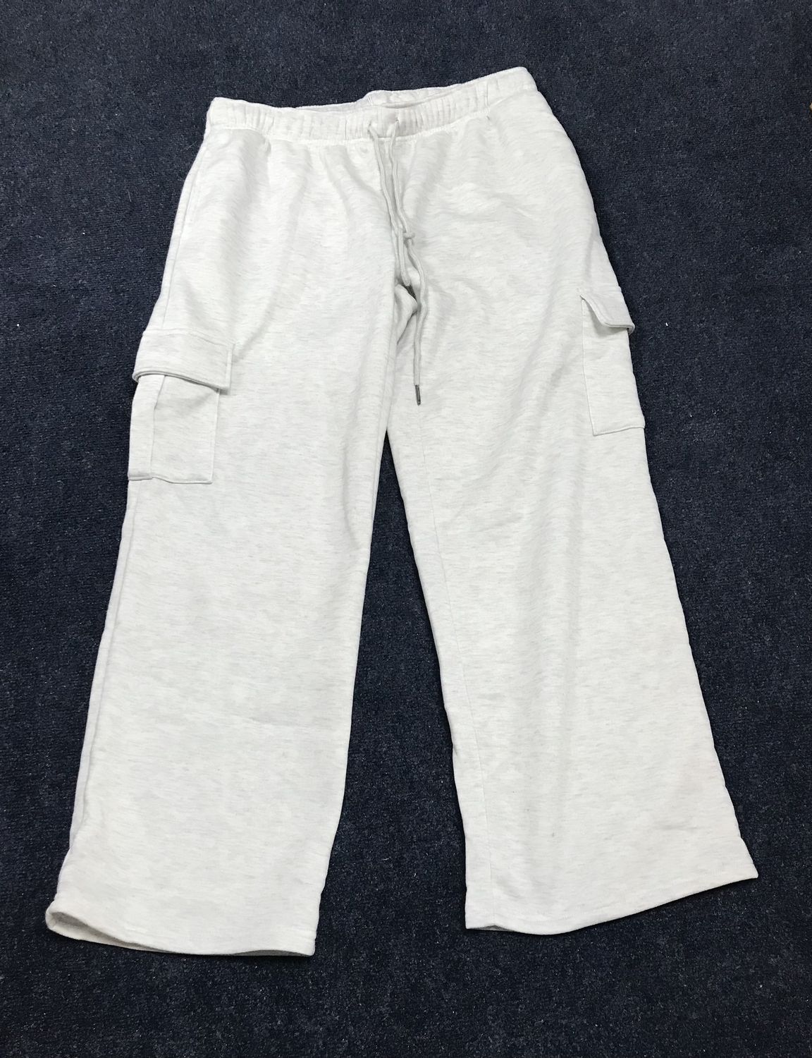 Women’s Pant Wide Legs Pockets Size  XL Gray