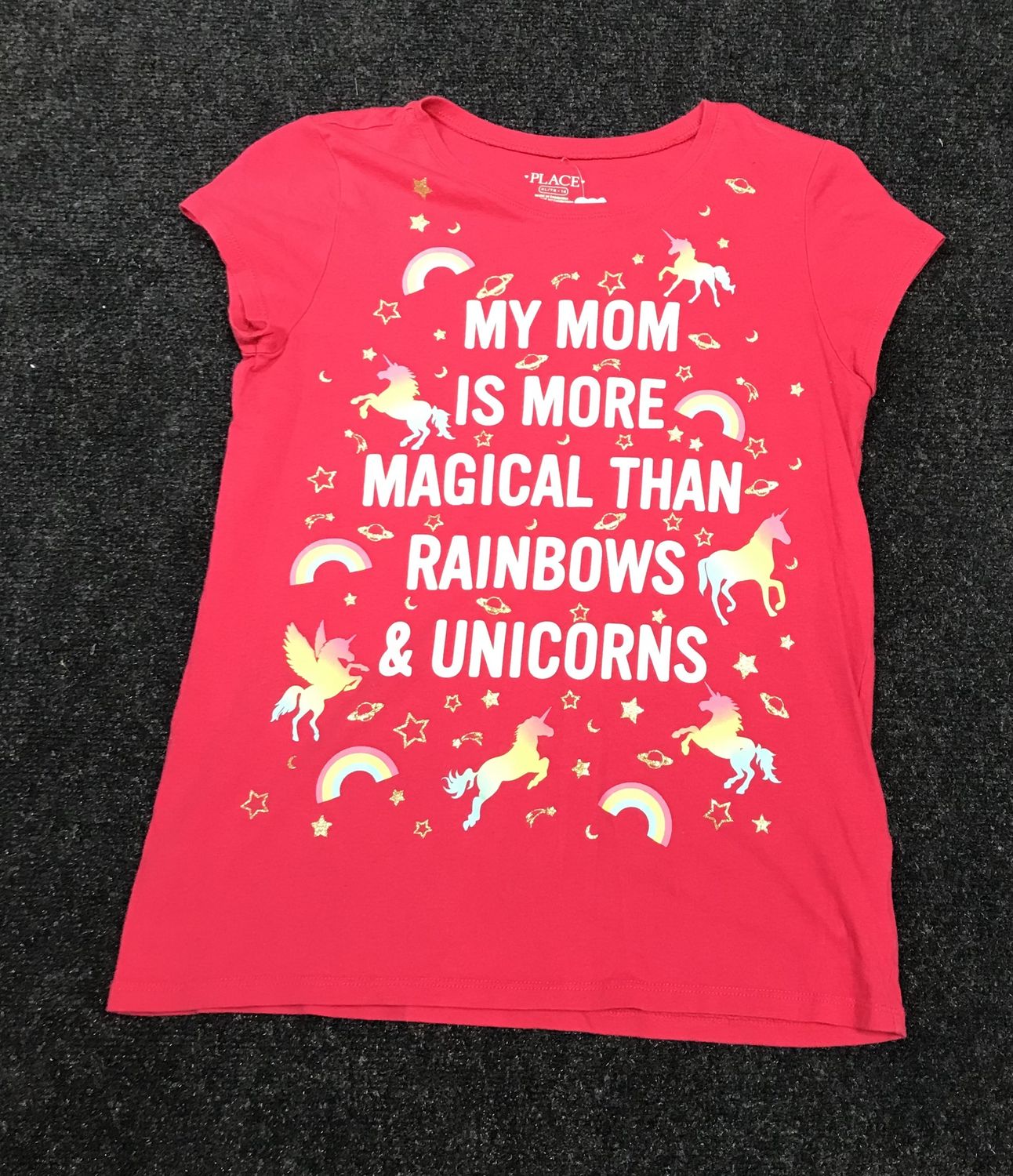 Girls Design T-Shirts Mom Magical Than Rainbow &amp; Unicorn