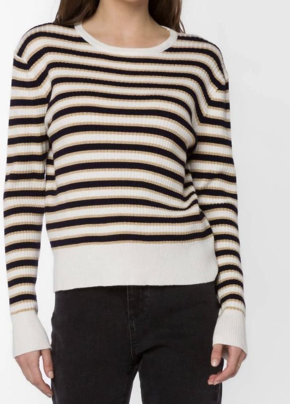 VH Brown/Black Stripe Swt