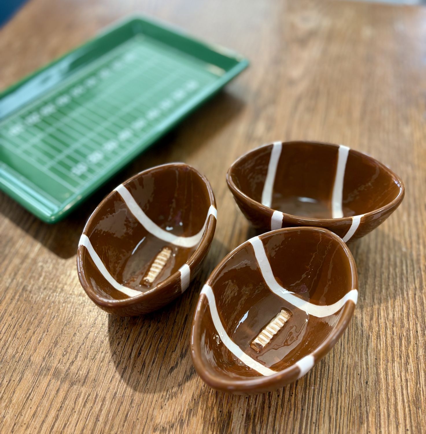 BI Football Condiment Tray