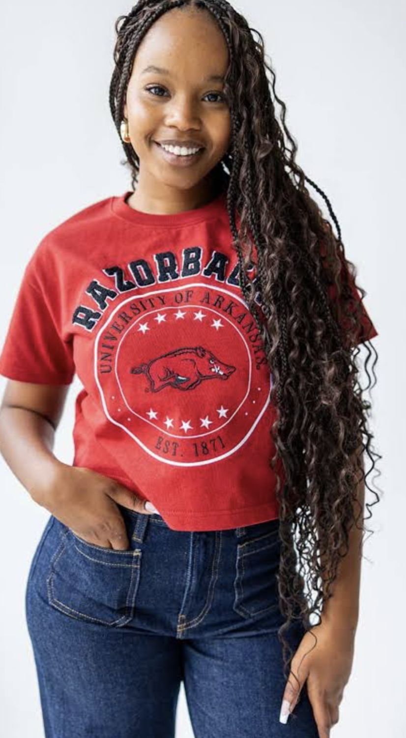 GDS Red Crop Razorback Tee