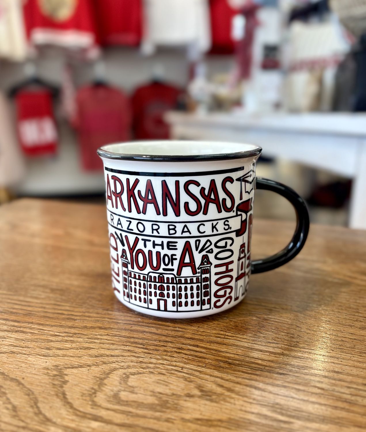 GH Arkansas Collage Campfire Mug