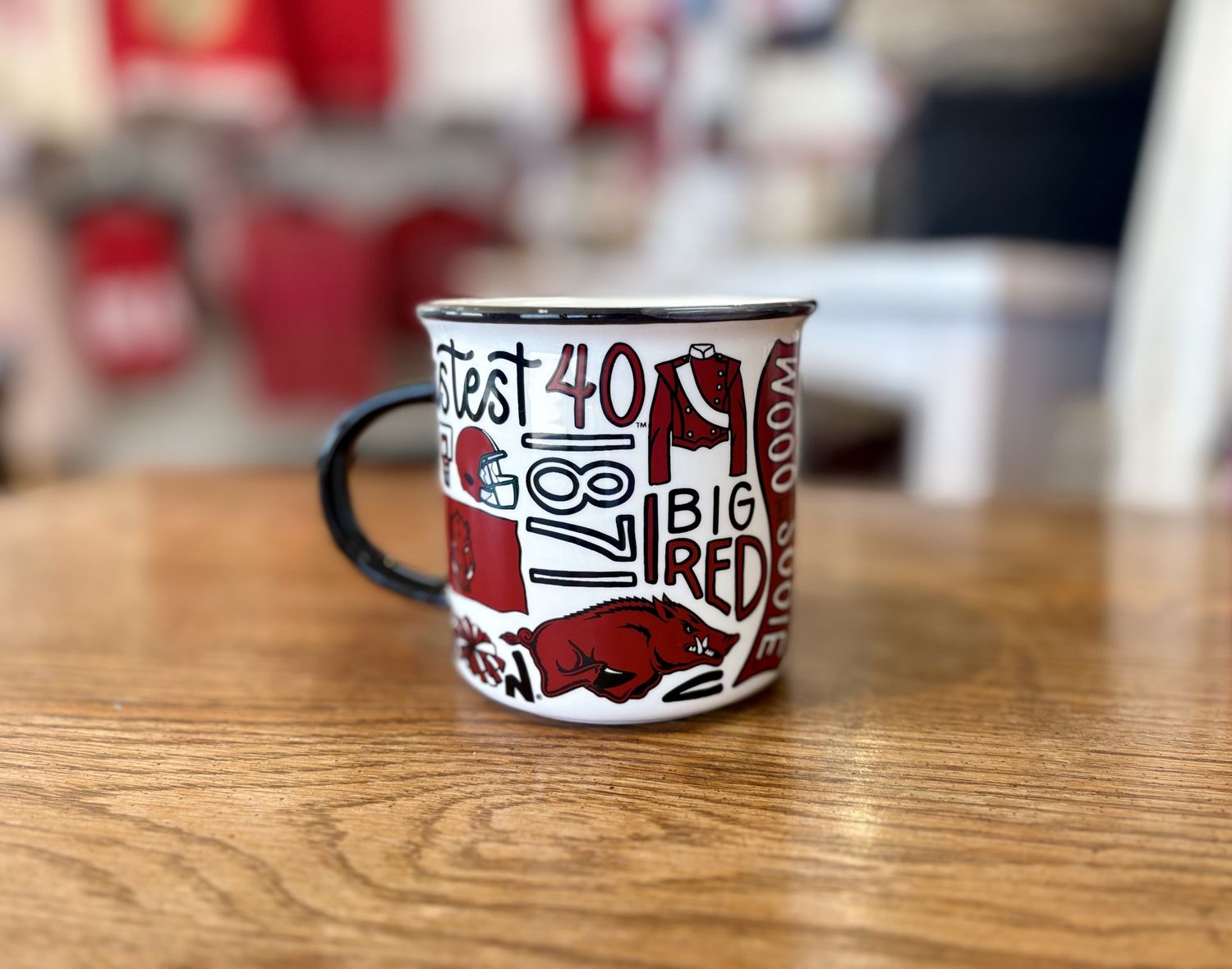 GH Arkansas Collage Campfire Mug
