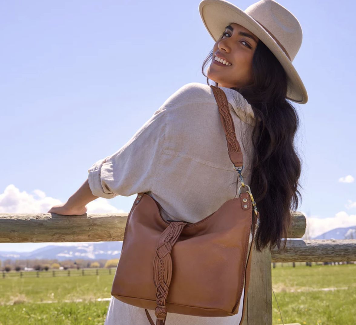 Hobo Pier Crossbody Harvest Wheat