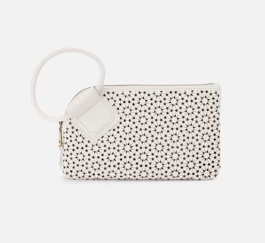 Hobo Sable Wristlet Ecru Sunburst
