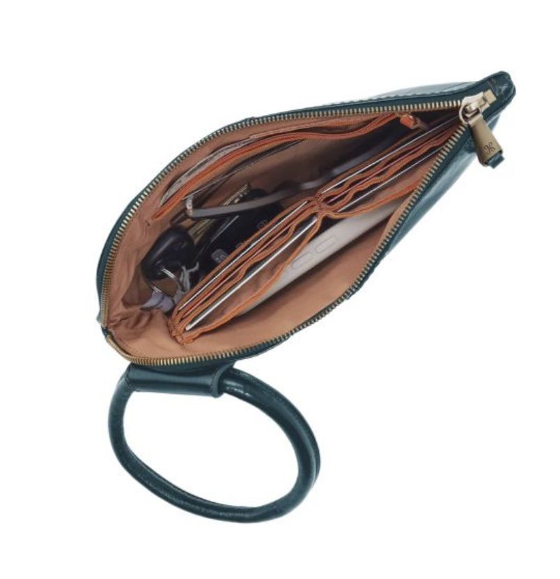 Hobo Sable Wristlet Wild Bluegrass