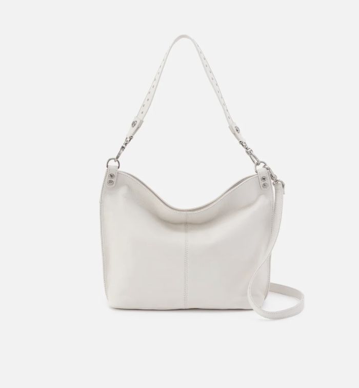 Hobo Pier Crossbody White w/Studs
