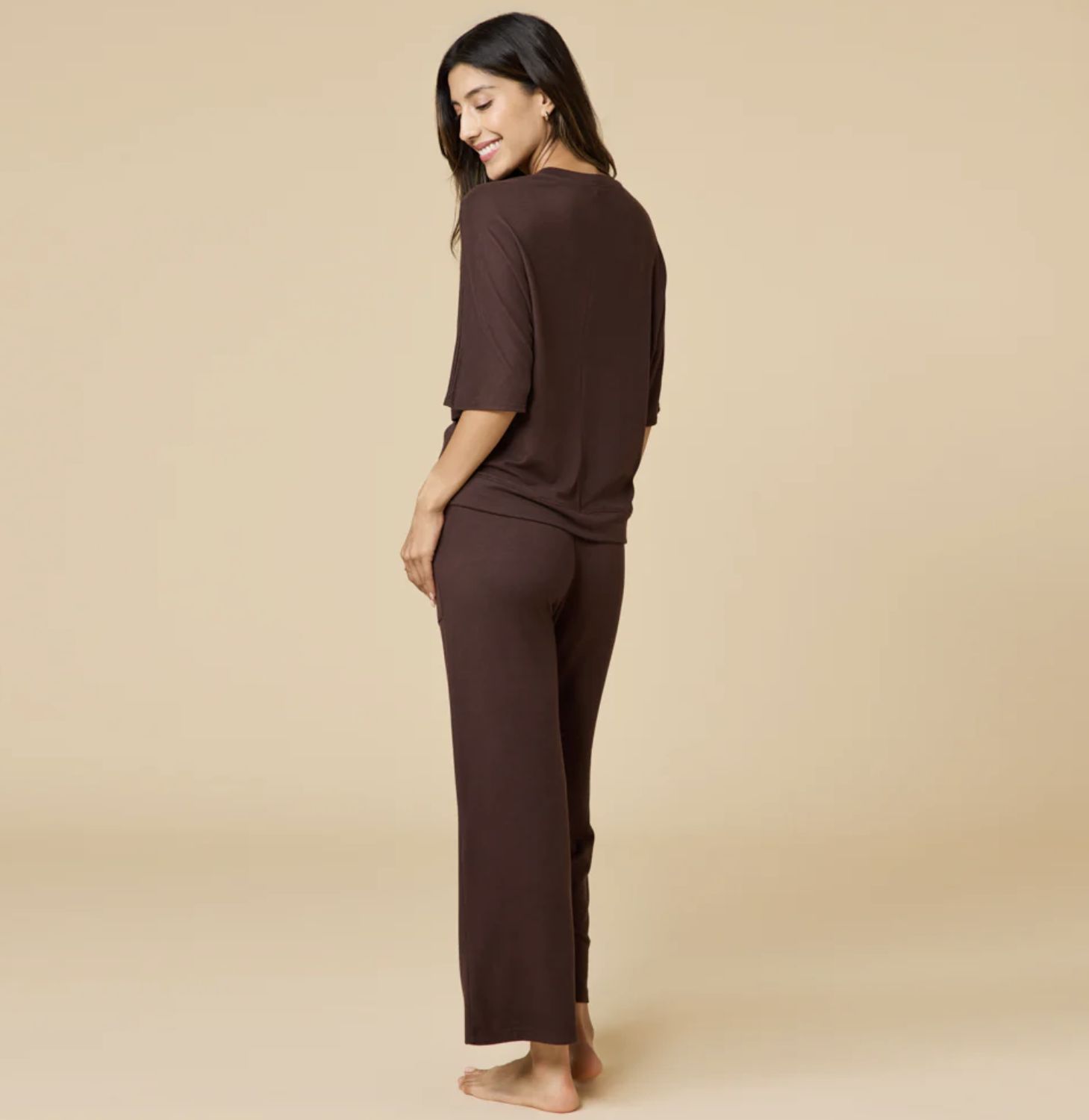 Softies Dream V-neck  Capri Set