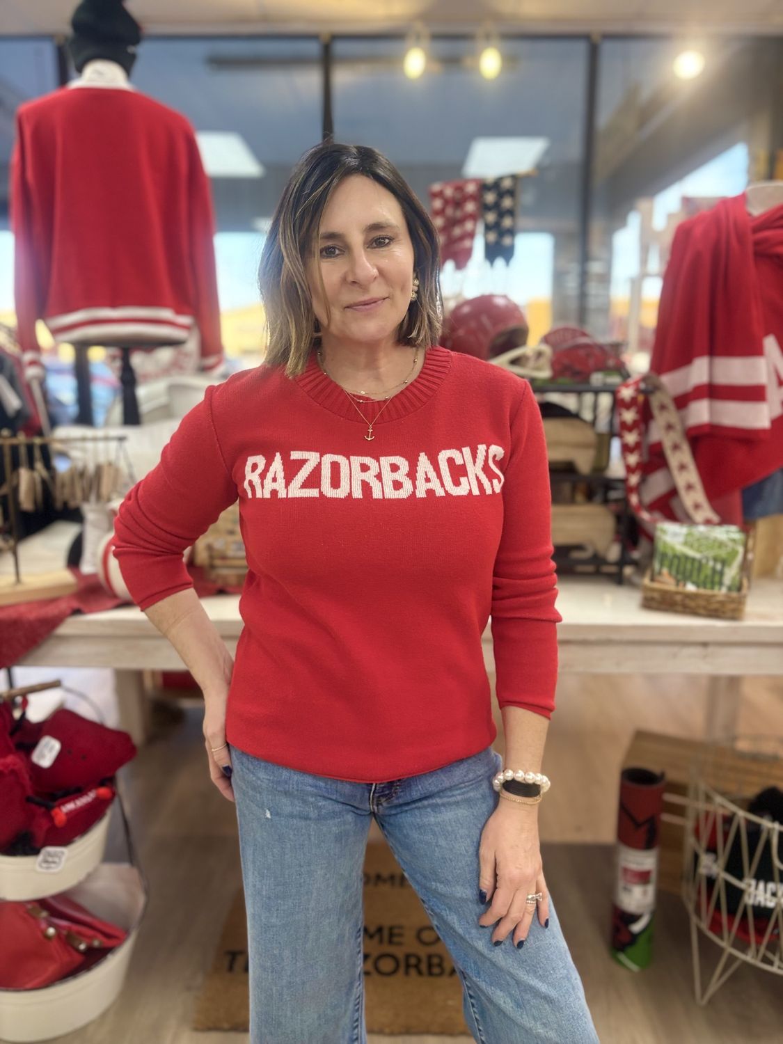 Town Pride Red Razorbacks Swt