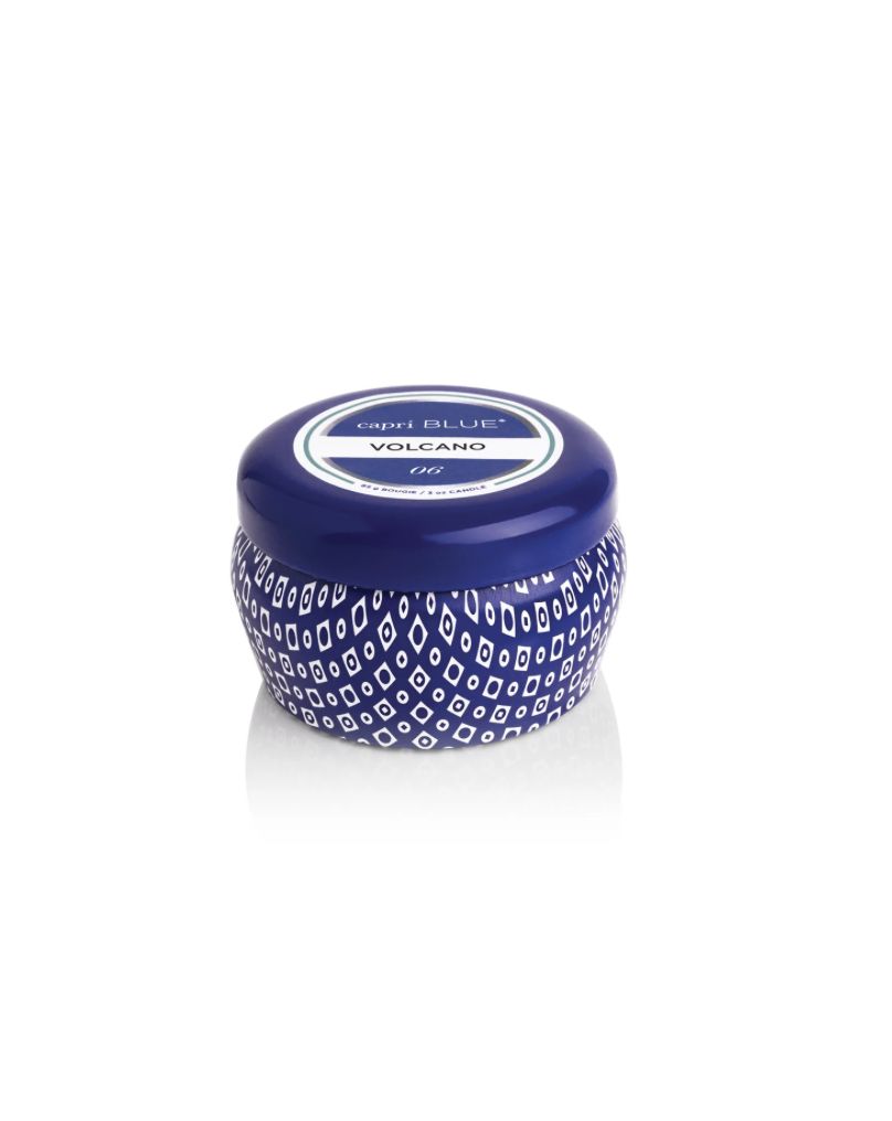 Volcano Mini Tin Blue