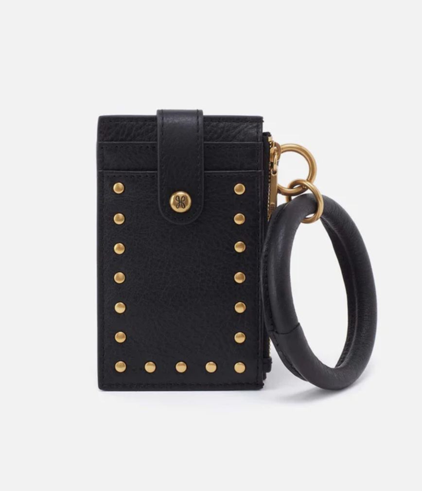 Hobo Ring Credit Card Blk w/Studs