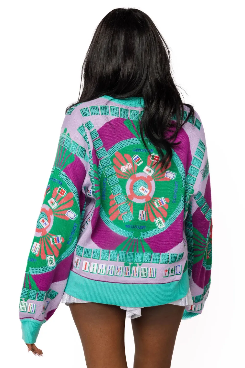 QOS Mahjong Cardigan