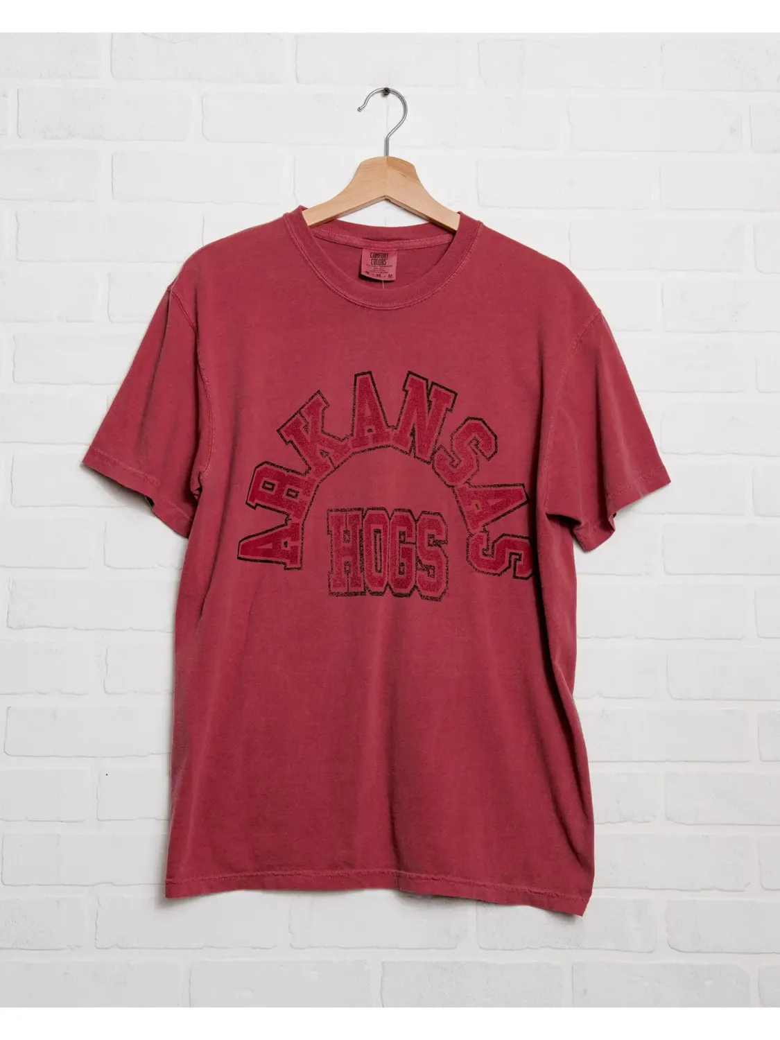 Livylu Red Arkansas Hogs Tee