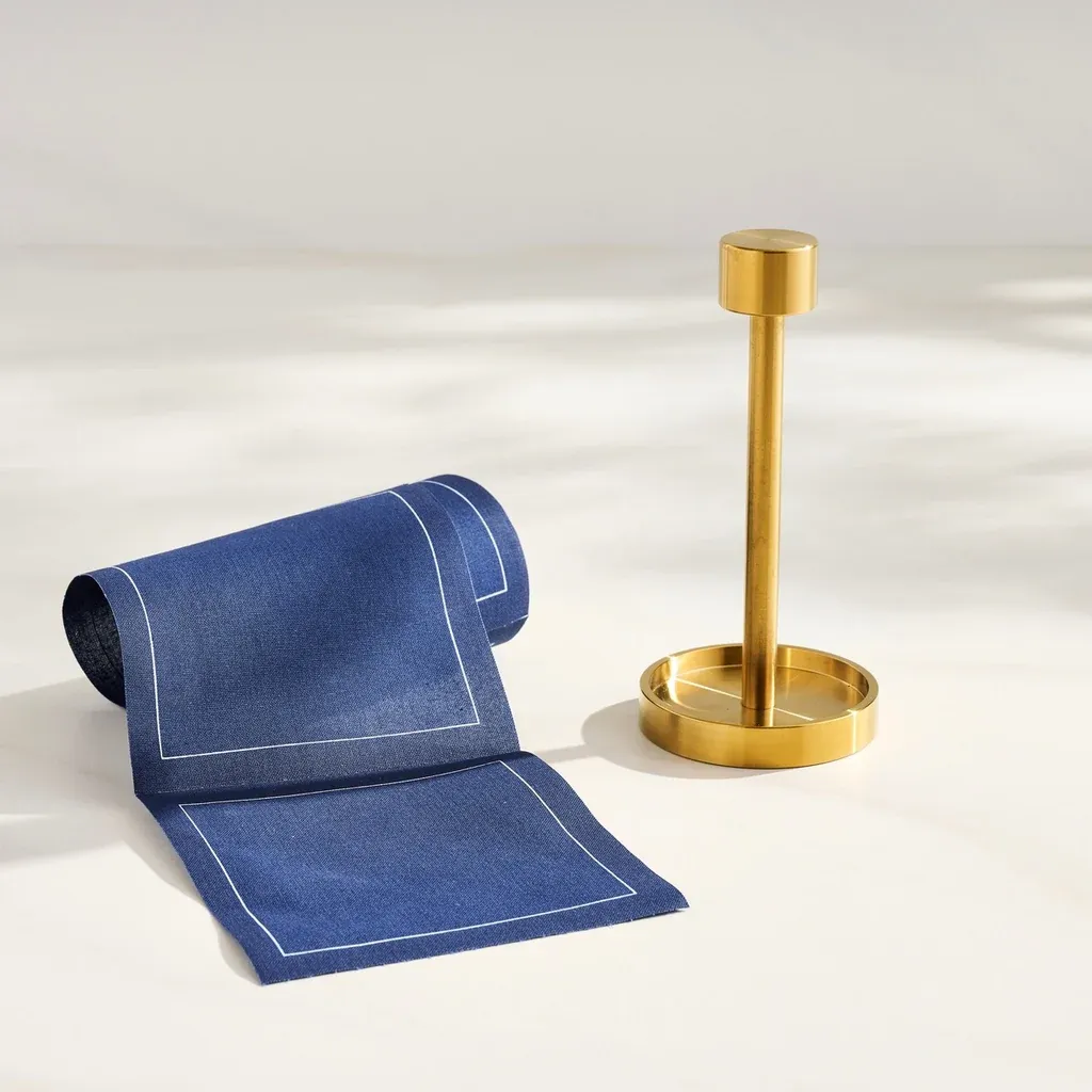 Table Theory Gold Napkin Stand