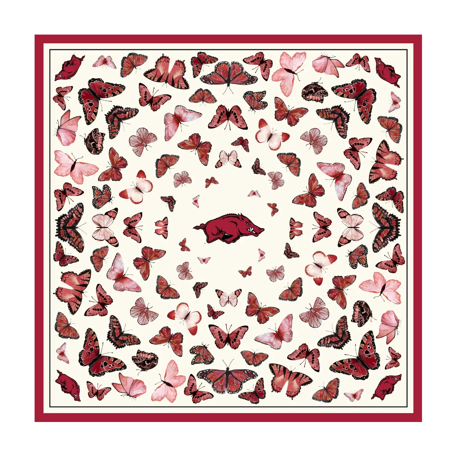 Victory Lap 36x36 100% Silk AR Scarf
