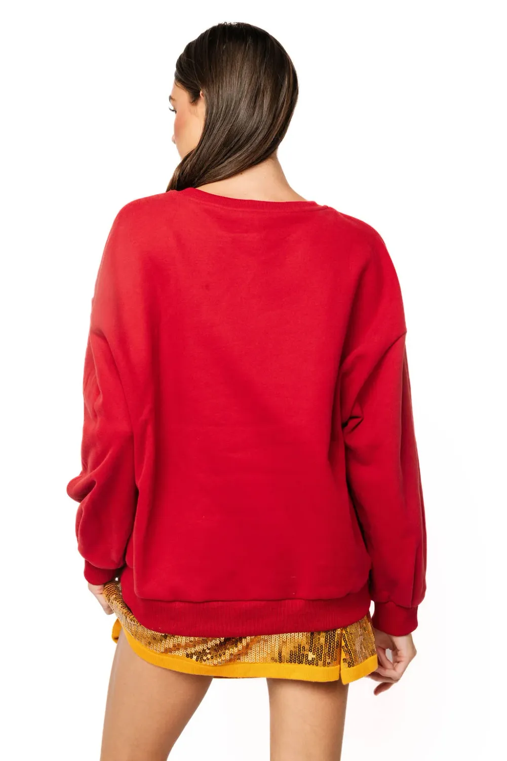 QOS Red Nutcracker Sweatshirt