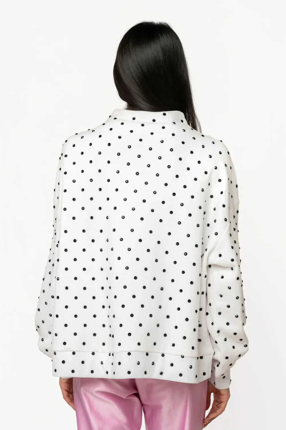 QOS White Christmas Tree Sweatshirt