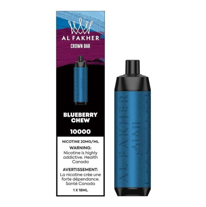 Al Fakher Crown Bar 10K Pro - Blueberry Chew