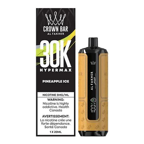 Al Fakher Crown Bar Hypermax 30K - Pineapple Ice