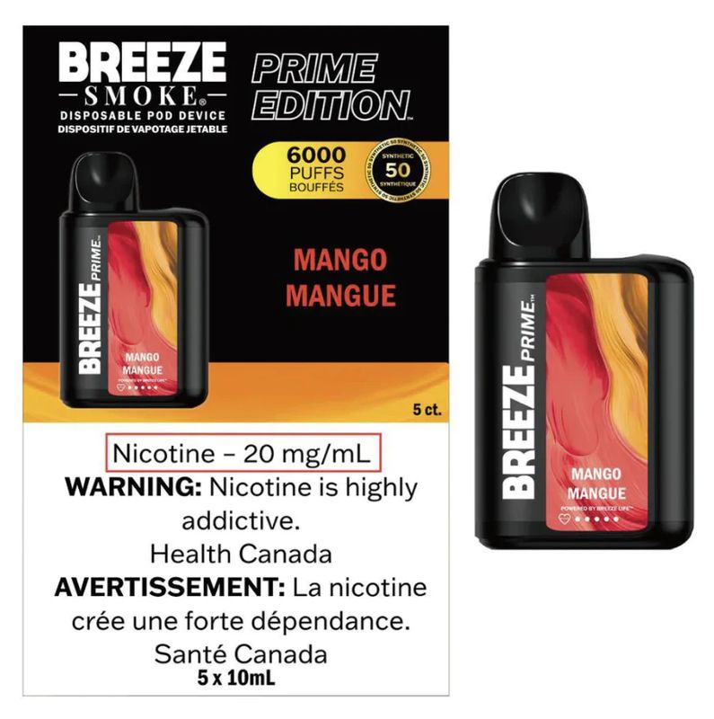 Breeze Prime 6000 - Mango