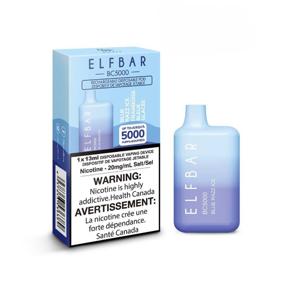Elf Bar BC5000 Blue Razz Ice