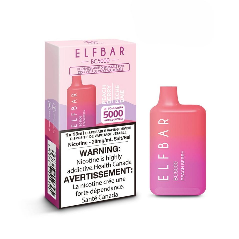 Elf Bar BC5000 Peach Berry