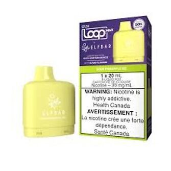 Elf Bar Loop Max 50k Pods - Sour Pineapple Ice