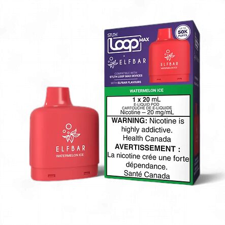 Elf Bar Loop Max 50k Pods - Watermelon Ice