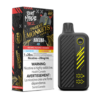 Flavour Beast Max 2 X Twelve Monkeys - Hakuna Iced