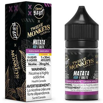 Flavour Beast X Twelve Monkeys - Matata Iced 30 ml Salts