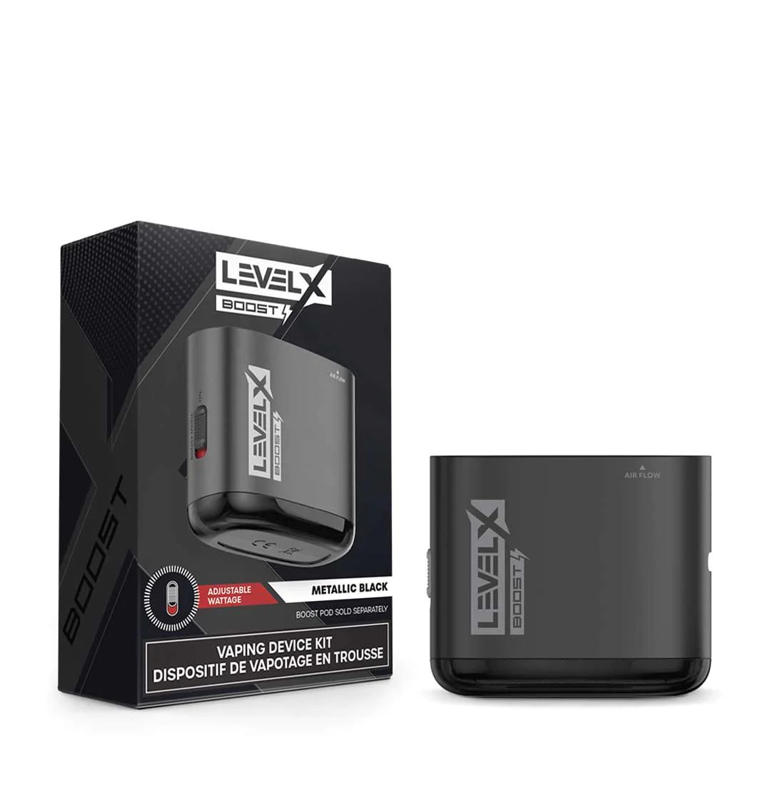 Level X Device - Battery, Colour: Metallic Black