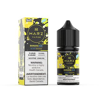 Marz Vapour 30ml Salts - Banana Ice
