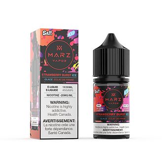 Marz Vapour 30ml Salts - Strawberry Burst Ice