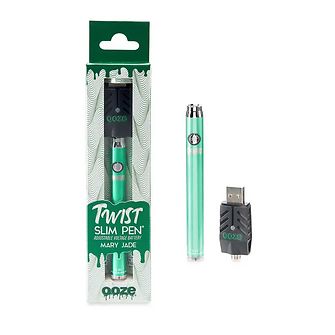 Ooze Slim Twist Pen Adjustable Voltage Battery + Smart USB