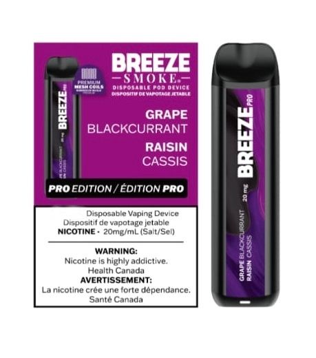 Breeze Pro 2000 - Grape Blackcurrant