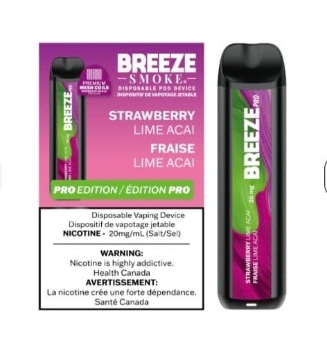 Breeze Pro 2000 - Strawberry Acai Lime