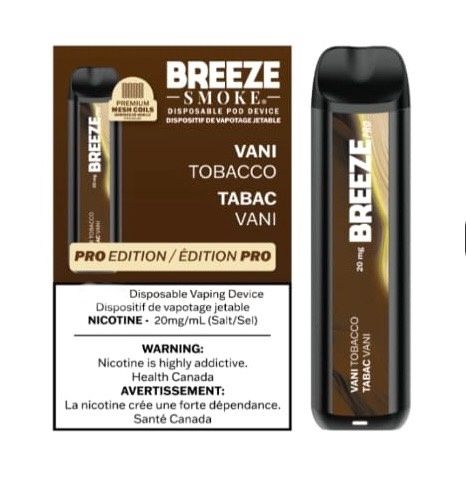 Breeze Pro 2000 - Vanilla Tobacco