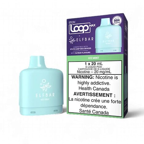 Elf Bar Loop Max 50k Pods - Ice Mint