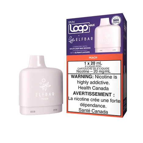 Elf Bar Loop Max 50k Pods - Peach