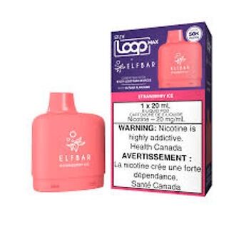 Elf Bar Loop Max 50k Pods - Strawberry Ice