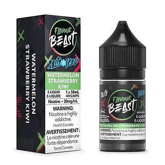 Flavour Beast - Watermelon Strawberry Kiwi Ice 30ml Salts