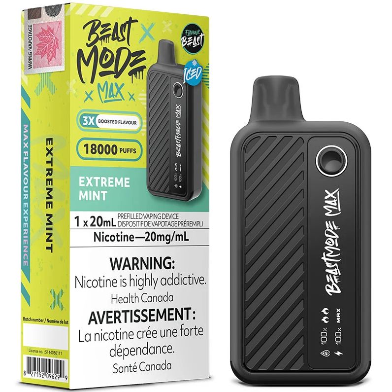 Flavour Beast Max 18k - Extreme Mint Iced