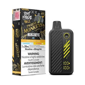 Flavour Beast Max 2 X Twelve Monkeys - Mangabeys Iced