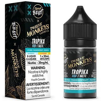 Flavour Beast X Twelve Monkeys - Tropika Iced 30 ml Salts