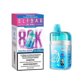 Elf Bar BC Pro 80k - Blue Razz Ice